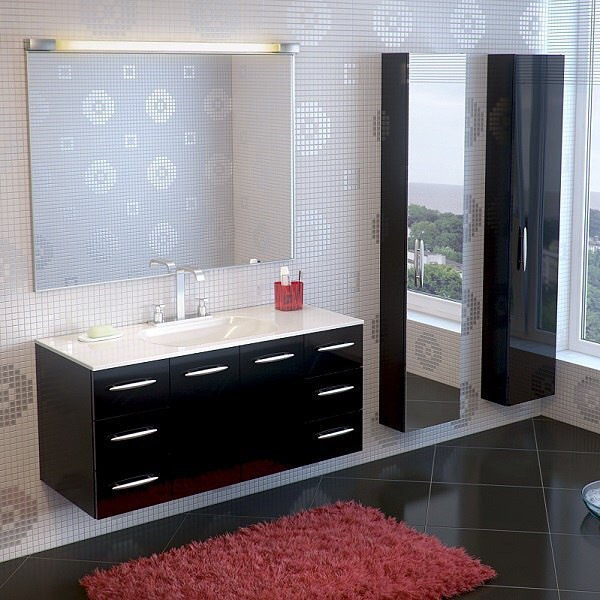 Мебель для ванной комнаты-Мебель для ванной «Модель 4»-фото1
